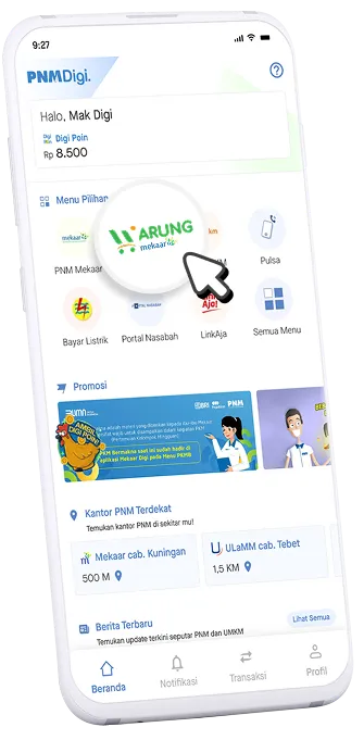 PNMDigi warung mekaar